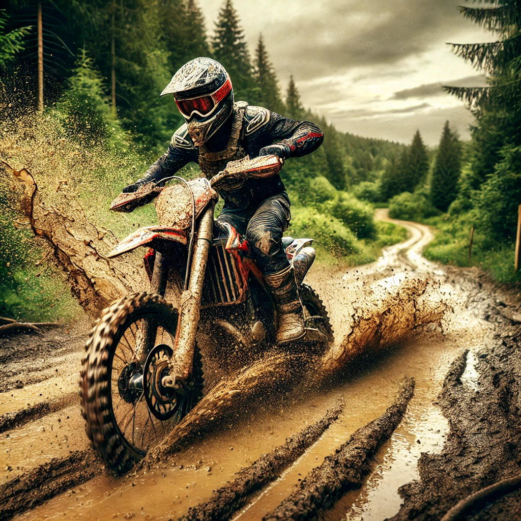 Pit bike’i nie boją się błota – dlaczego warto postawić właśnie na nie