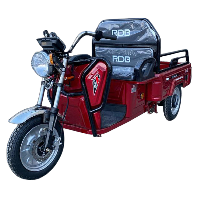 Trójkołowiec elektryczny RDB L-Klass 2 bez zezwolenia, Certyfikat EEC, 1600W, 25 km/h