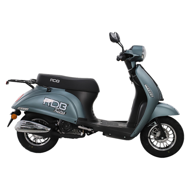Skuter benzynowy RDB RETRO, 50cc, 4 suwowy, 25 km/h, bez prawa jazdy