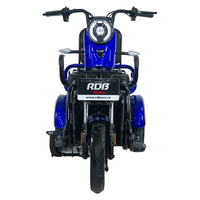 Trójkołowy skuter elektryczny RDB Sinoe bez prawa jazdy, 500W, 25 km/h