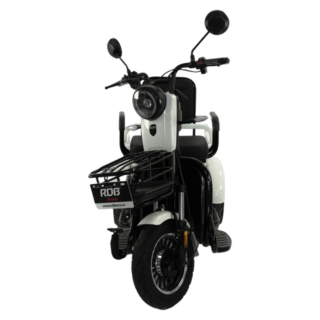 Trójkołowy skuter elektryczny RDB Sinoe bez prawa jazdy, 500W, 25 km/h