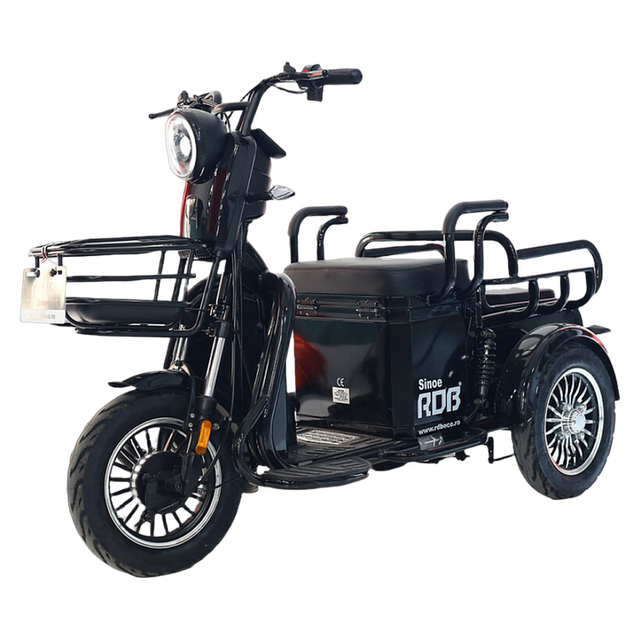 Trójkołowy skuter elektryczny RDB Sinoe bez prawa jazdy, 500W, 25 km/h
