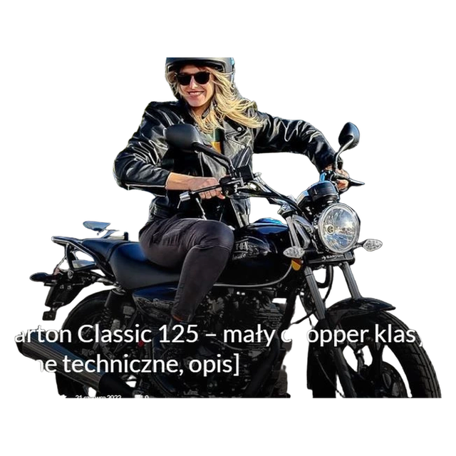 Motocykl Barton Classic 125