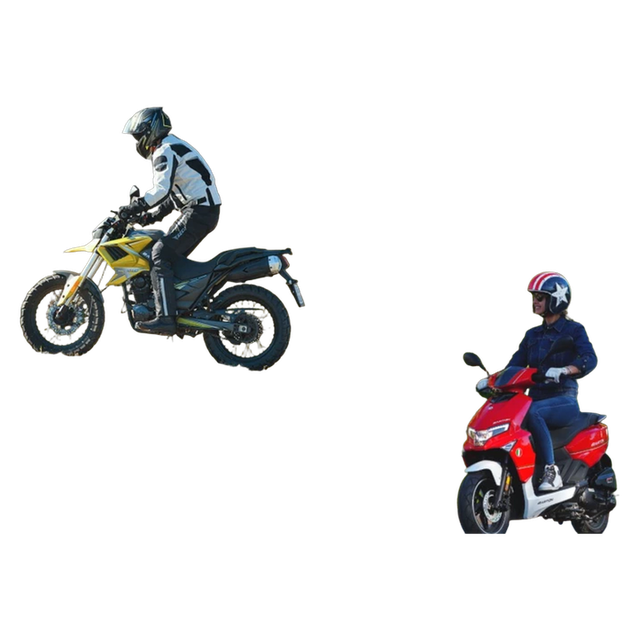 Motorower Barton Volcano 50 - motorower inspirowany klasycznymi chopperami
