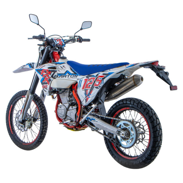 Motocykl Barton FRX 125 - enduro z homologacją drogową
