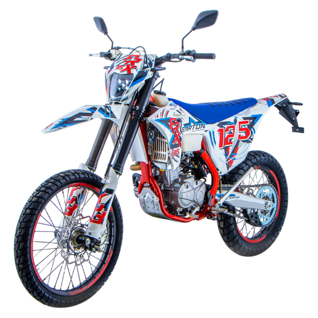 Motocykl Barton FRX 125 - enduro z homologacją drogową