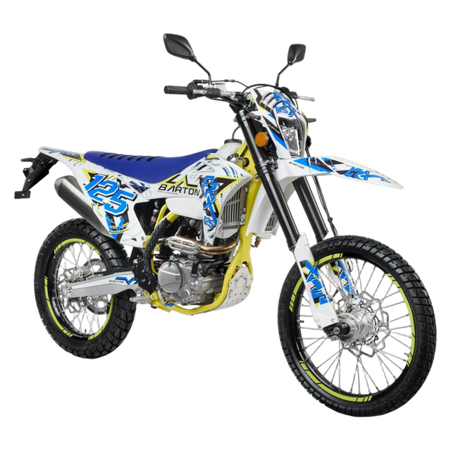 Motocykl Barton FRX 125 - enduro z homologacją drogową